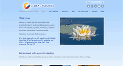 Desktop Screenshot of globalpsychics.com